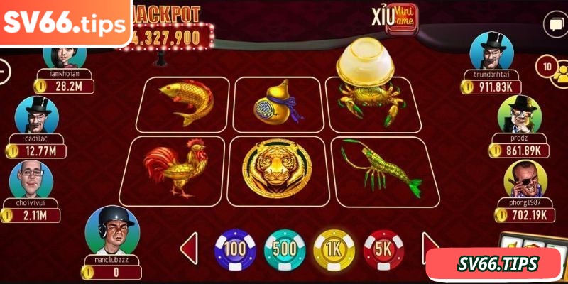 Các biểu tượng con vật phong phú