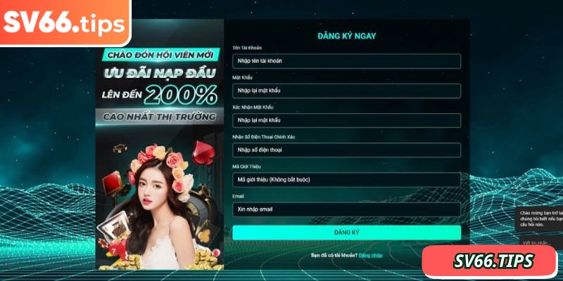Người chơi nên đăng ký  trực tiếp tại website chính thức của hệ thống