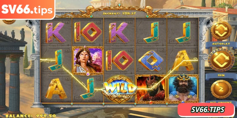 Người chơi nên chú ý cũng như nhận diện các biểu tượng quan trọng như Zeus